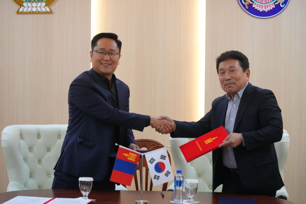 Агаарын чанарыг сайжруулах чиглэлээр БНСУ-тай амтын ажиллагааны санамж бичиг байгууллаа