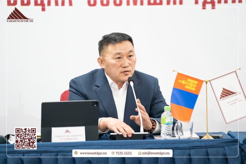 ТАВАН ТОЛГОЙ” ХК-ын гүйцэтгэх захирал Ч.Гүнждагва: Компанийн үйл ажиллагаа нээлттэй ил тод байж, хамгийн бага зардлаар өндөр ашиг олох боломжийг 2023 онд бүрдүүлсэн