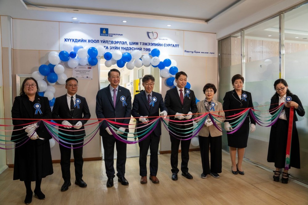 Хүүхдийн хоол үйлдвэрлэл, шим тэжээлийн сургалт арга зүйн үндэсний төвийг нээлээ